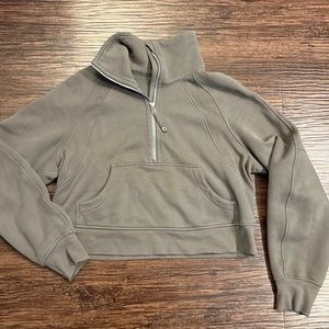 Lululemon ROVER half zip scuba funnel neck  XS/S
